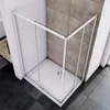 100x100x185 cm Duschkabine Duschabtrennung Eckeinstieg ESG Produktbild-Vorschau 3