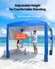Cabane de plage VEVOR, tente de plage de 2,4 x 2,4 m avec Voir les images du produit 2
