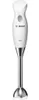 A white and silver Bosch hand blender is shown against a white background. Produktbild-Vorschau