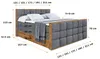 ALTDECOR Boxspringbett mit Matratze und Lattenrost, Topper, Produktbild-Vorschau 7