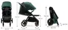 Kinderkraft Mitzy, passeggino Jade Green Anteprima dell’immagine prodotto 6