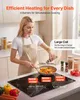 VEVOR indukčná varná doska so 4 zónami (okrúhla), vstavaná Náhľad obrázku produktu 2