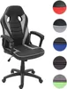 A gaming chair with several color swatches shown on the right. Podgląd zdjęcia produktu