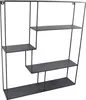 LOFT42 Wally Wandregal rechteckig - Metall - Schwarz - Produktbild-Vorschau 2