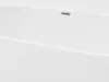 Halb freistehende Badewanne - 175L - 130 x 71,5 x 58 cm - Produktbild-Vorschau 5