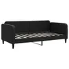 vidaXL Tagesbett Ausziehbar mit Matratzen Schwarz 90x190 cm Produktbild-Vorschau 4