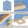 Étagère murale Mylittle Story pour jusqu'à 50 Tonies - bleu Voir les images du produit 5