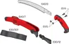 Exploded view of a saw with its parts labeled. Produktbild-Vorschau