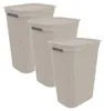 Rotho 3er-Set Wäschesammler 50 L Brisen - Wäschekorb 43,1 x Produktbild-Vorschau 1