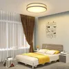ZMH LED plafoniera soggiorno rotonda verde moderno tessuto Anteprima dell’immagine prodotto 8