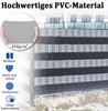 YARDIN PVC Sichtschutzstreifen Doppelstabmatten Zaun, 65 m Produktbild-Vorschau 4