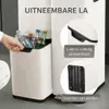 LoXa – Poubelle Cairo 60 L – 3 compartiments –à pédale – Voir les images du produit 5