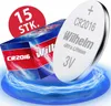 15 x Knopfzelle CR2016 Wilhelm Batterie Lithium 3V CR 2016 Produktbild-Vorschau 1