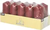 Papstar Stumpenkerzen Ø 40 mm 90 mm bordeaux, 4 x 10 Stück Produktbild-Vorschau 4