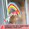 12 couleurs de marqueur craie pour fenêtre Tableau blanc Voir les images du produit 6