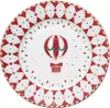 4x Christmas Wonderland Kuchenteller verschiedene Dekor Produktbild-Vorschau 4