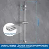 Auralum Duschstange mit Brause, Edelstahl Duschstange 700mm Produktbild-Vorschau 8