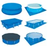 A collage of different swimming pool covers and pools. Podgląd zdjęcia produktu