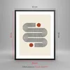 Gerahmtes Poster - Schwarzer Rahmen - Minimalistisch Modern Produktbild-Vorschau 5