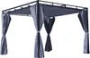 Ersatzdach Flachdach Pergola Firenze 3x3 Meter Grau Produktbild-Vorschau 3