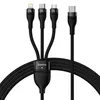 Baseus Flash Series 2, 3in1 USB-C Kabel, USB-C / Lightning Produktbild-Vorschau 2