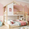 A child's bedroom with a bunk bed designed like a house. Anteprima dell’immagine prodotto