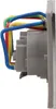 A close-up side view of an electrical outlet with wires connected. Anteprima dell’immagine prodotto