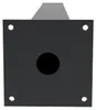 Set mit 2 CARMO Eisenpfosten 15x15cm H.185cm schwarz Produktbild-Vorschau 4