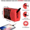 AM/FM Wetterradio mit Solar & Handkurbel – 2000mAh Produktbild-Vorschau 9