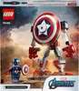 LEGO 76168 Marvel Avengers Mech Kapitana Ameryki, figurka Podgląd zdjęcia produktu 4