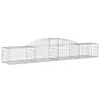 The Living Store Gabionen mit Hochbogen 9 Stk. 300x50x40/60 Produktbild-Vorschau 3