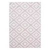 Kurzflor Teppich Wohnzimmer Pink 200x290 Rechteck Produktbild-Vorschau 3