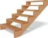 Modřínové terasové schodiště Kroky Šířka schodiště: 6 Náhled obrázku produktu 1