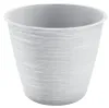 Plastik runder Topf weiß 15 cm Furu Produktbild-Vorschau 2
