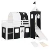 Lits superposé 90x200 cm avec Tour Tunnel Toboggan Matelas Voir les images du produit 1