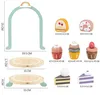 Holz Etagere mit Gebäck  Spiel-Kaffee & Tee Set Kinderküche Produktbild-Vorschau 6