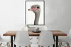 MuchoWow® Gerahmtes Poster Strauß - Tiere - Kinder - Jungen Produktbild-Vorschau 2