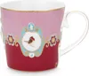 PIP STUDIO Love Birds Medaillion Henkelbecher rot/pink Produktbild-Vorschau 1