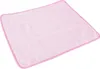 A pink pet cooling mat with a quilted pattern and a pink border, lying flat on a white background. Produktbild-Vorschau