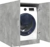 A washing machine inside a cabinet. Produktbild-Vorschau