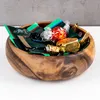 3er Set Snackschale Holz Akazie 15x4cm Rund Schale Produktbild-Vorschau 7