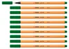 Fineliner - STABILO point 88 - 10er Pack - grün Produktbild-Vorschau 1