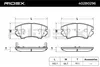RIDEX Bremsbeläge Satz Vorne für OPEL INSIGNIA Caravan Produktbild-Vorschau 4