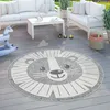 Kinderteppich Kinderzimmer Outdoorteppich Rund Spielteppich Produktbild-Vorschau 2