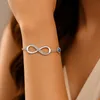 S&T DESIGN Bracciale d'argento Bracciale infinito Donna Anteprima dell’immagine prodotto 2