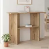 vidaXL Stolik konsola Artisan dąb 100 x 30 x 75 cm materiał Podgląd zdjęcia produktu 2