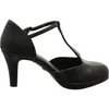 Tamaris Damen Pumps T-Riemen T-Strap Plateau Stiletto Produktbild-Vorschau 9