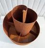 Edelrost Kräuterspirale XL 61x55x48cm Rost Kräuterschnecke Produktbild-Vorschau 4