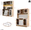 STILVORA Hochschrank mit Smart LED Beleuchtung und Produktbild-Vorschau 7