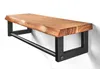 Kobolo Garderobe Wandregal Wandgarderobe aus Metall und Produktbild-Vorschau 4